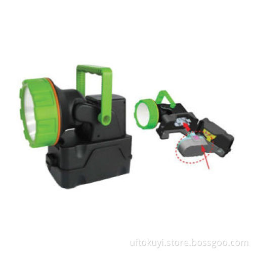 Rechargeable LED Spotlights, Measures 225*132*215mm, 3W Power